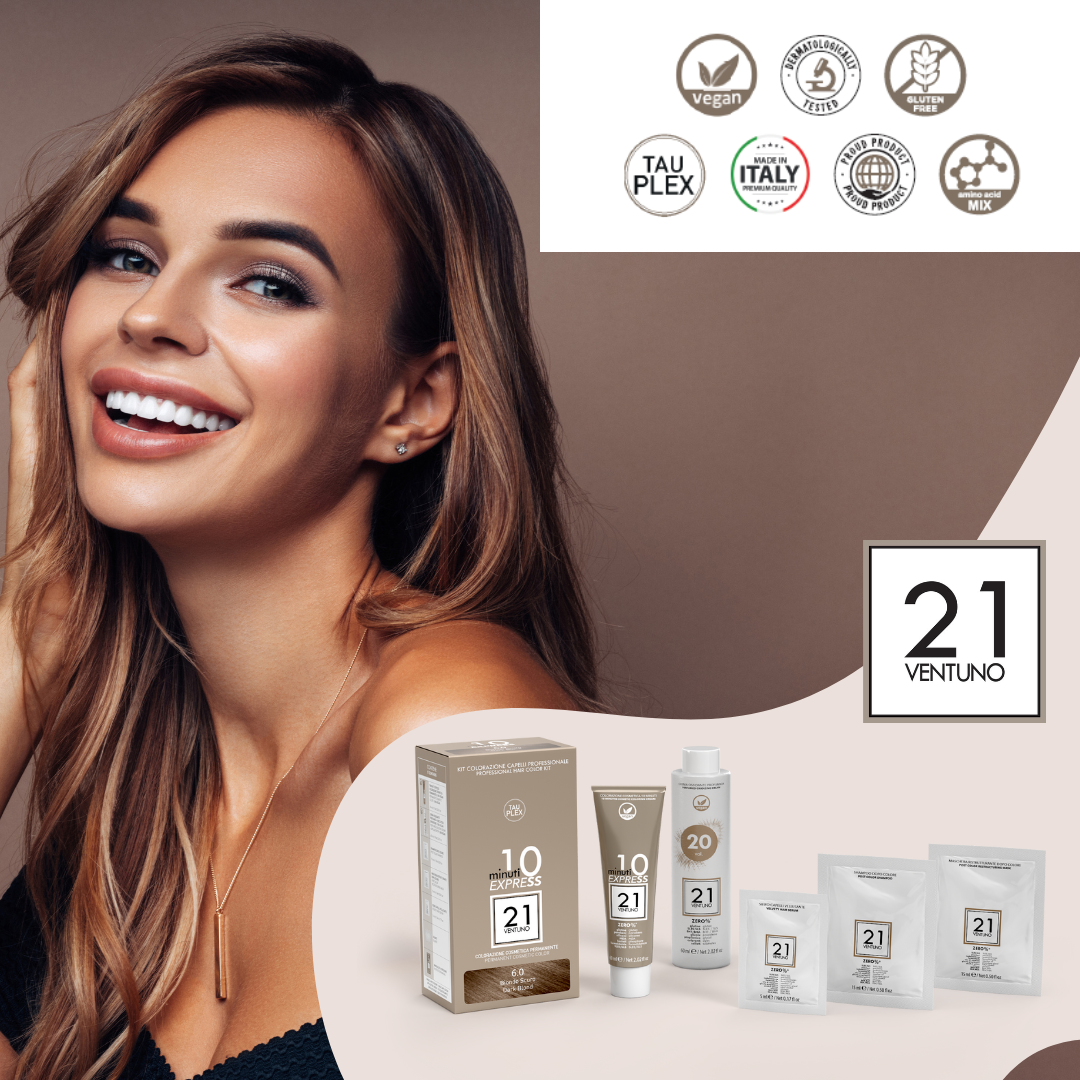 Professional Hair Color Kit - Permanent Cosmetic Color